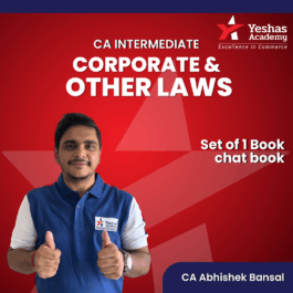 CA Inter Law Chart Book for May’26, Sep’26 & Jan’27 Exams