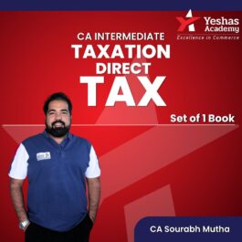 CA Inter Direct Tax Books for Sep’26 & Jan’27 Exams (Set of 1 Books)
