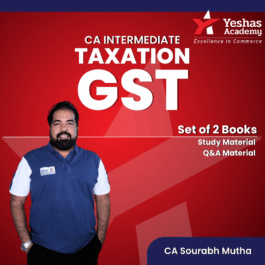 CA Inter GST Books for May’26 & Sep 26 Exams (Set of 2 Books)