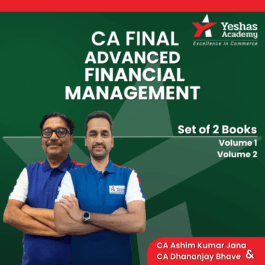 CA Final Advanced Financial Management for May’26, Sep’26 & Jan’27 Exams (Set of 2 Books)