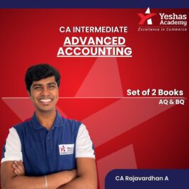 CA Inter Advanced Accounts Books for Sep’26 & Jan’27 Exams (Set of 2 Books)