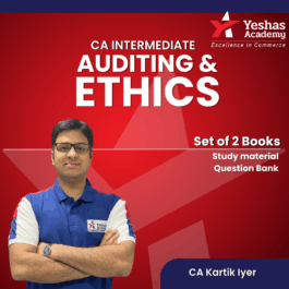 CA Inter Auditing & Ethics Books for May’26 & Sep’26 Exams (Set of 2 Books)