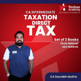 CA Inter Direct Tax Books for May’26 & Sep 26 Exams (Set of 2 Books)